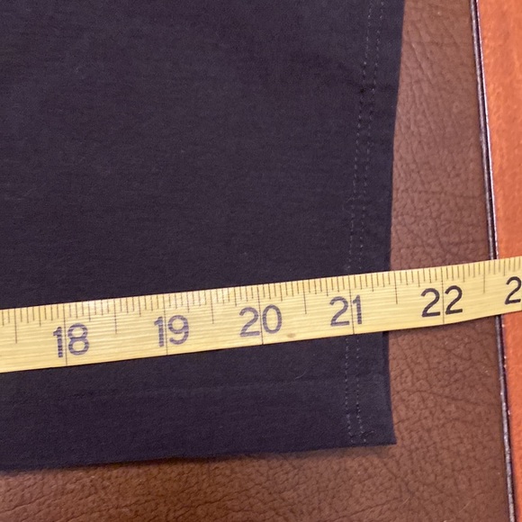 Eddie Bauer black Capri nylon hiking pants drawstring waist size large - Picture 8 of 8